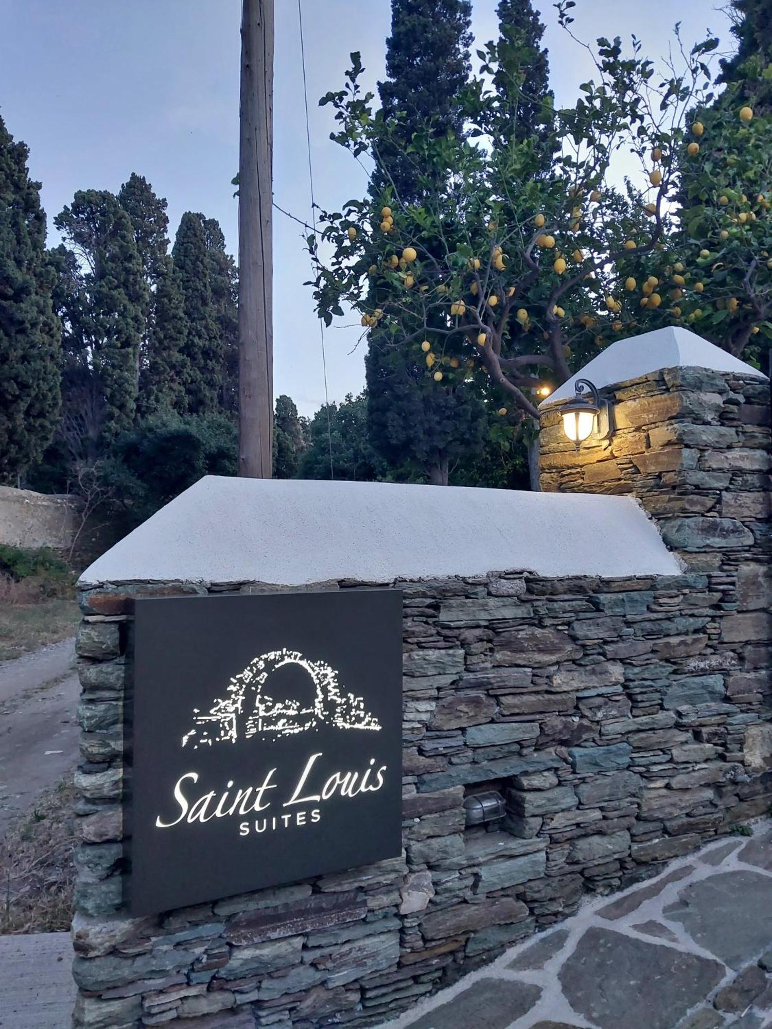 Ándros圣路易斯旅馆公寓式酒店 外观 照片